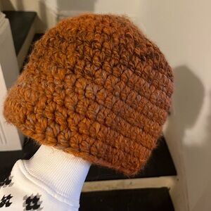 Mens crochet winter hat